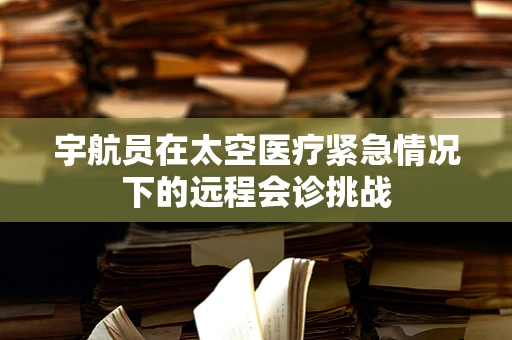 宇航员在太空医疗紧急情况下的远程会诊挑战