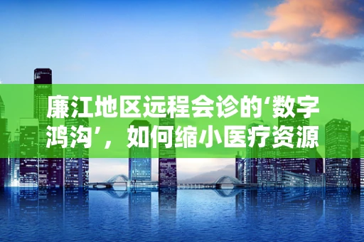 廉江地区远程会诊的‘数字鸿沟’，如何缩小医疗资源差距？