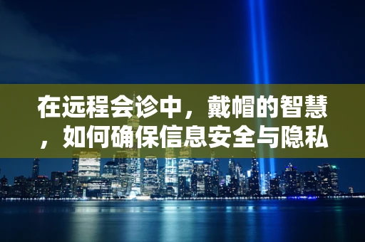 在远程会诊中，戴帽的智慧，如何确保信息安全与隐私？